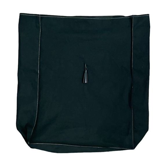 New! Adidas x CLOT Edison Chen Collab Black Canvas Bag w/ leather tassels - Picture 4 of 10